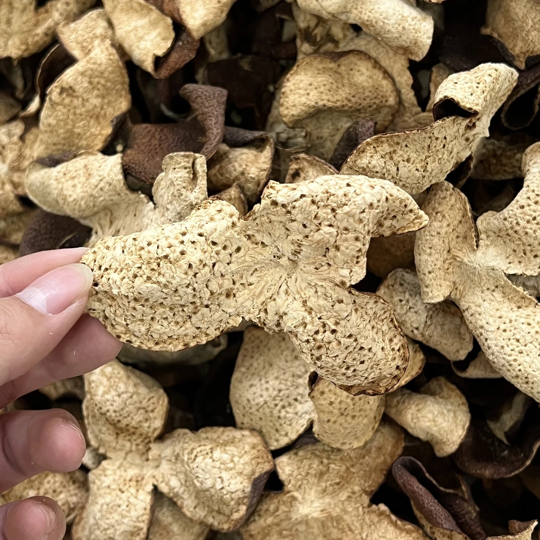 2019年茶坑圈枝大红整皮 自然生晒 干仓储存