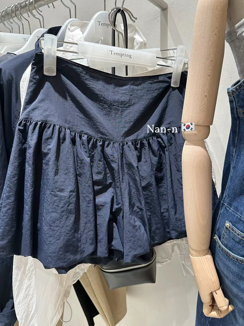 韩国代购-TEMPTING25春夏新款时尚显瘦气质半身裙