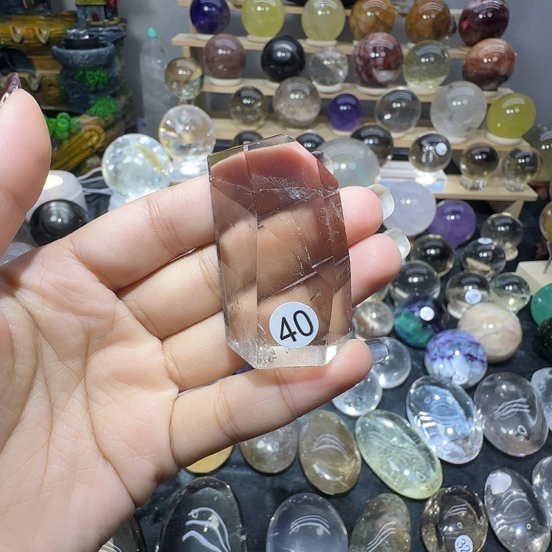 珠宝半成品水晶未镶嵌40