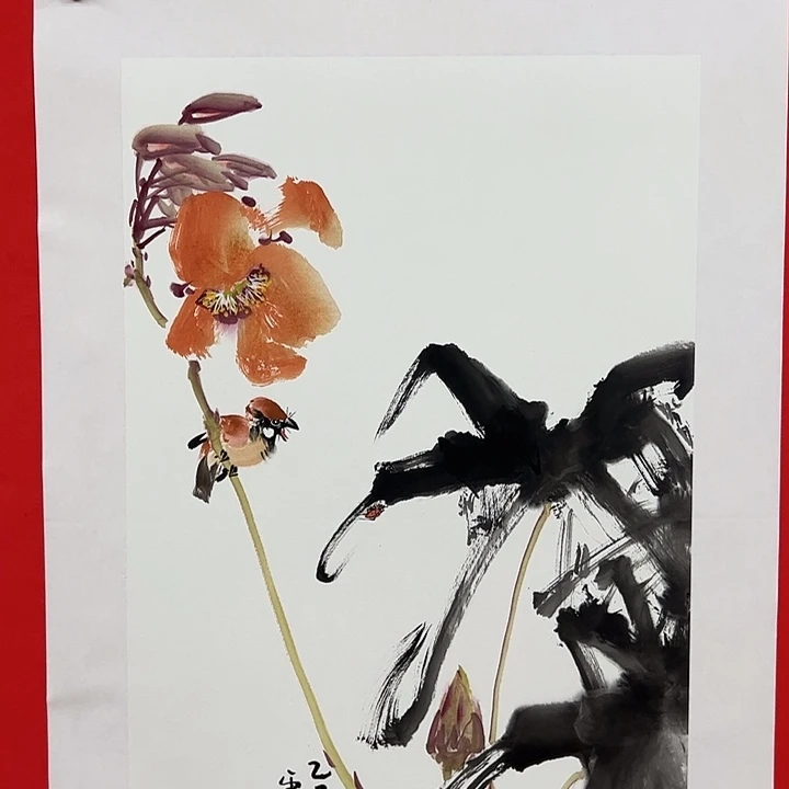 国画黄云鸿老师精品之作。