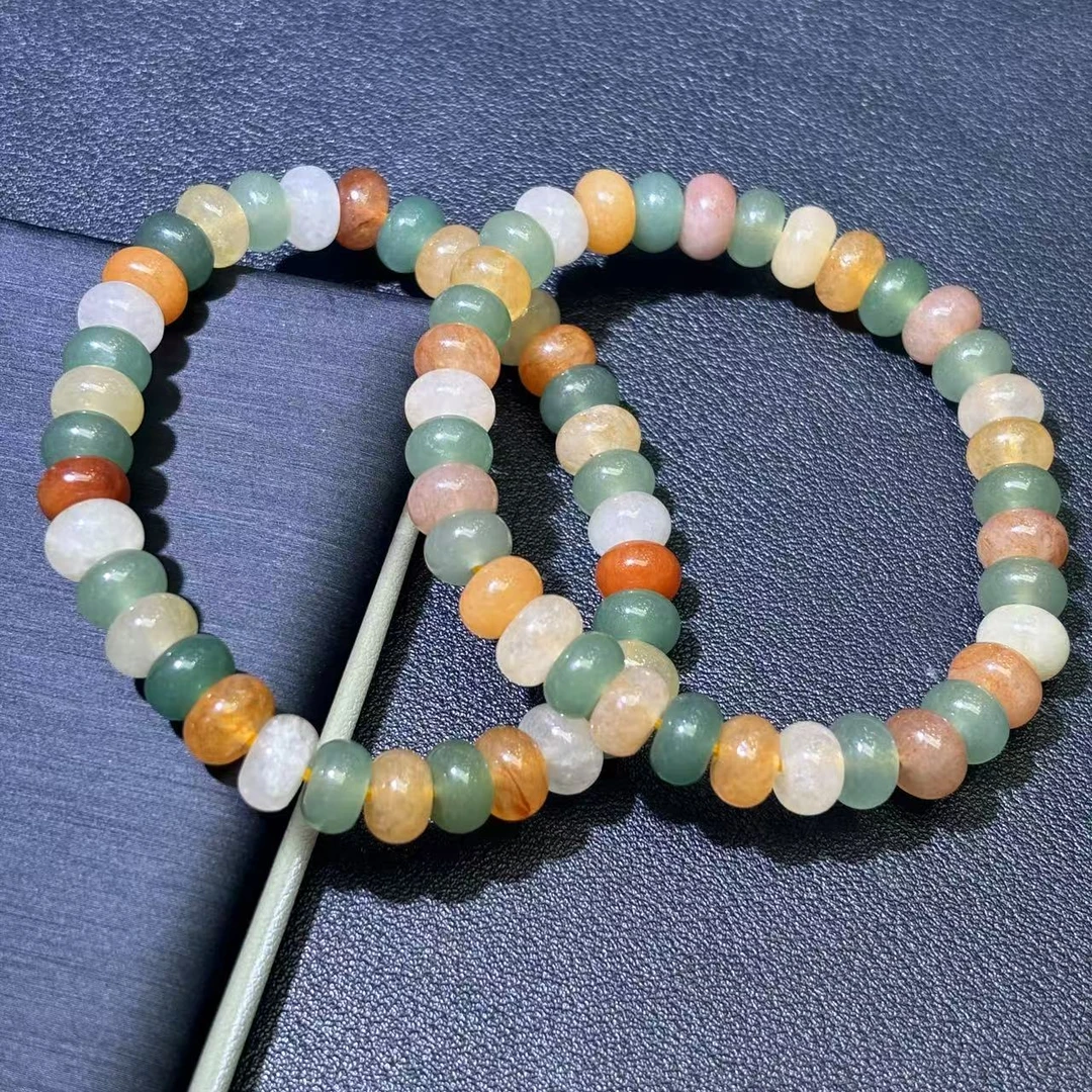 面面来财珠宝C11054卡8+/多宝九天玄冰黄翠手串-多样发其一