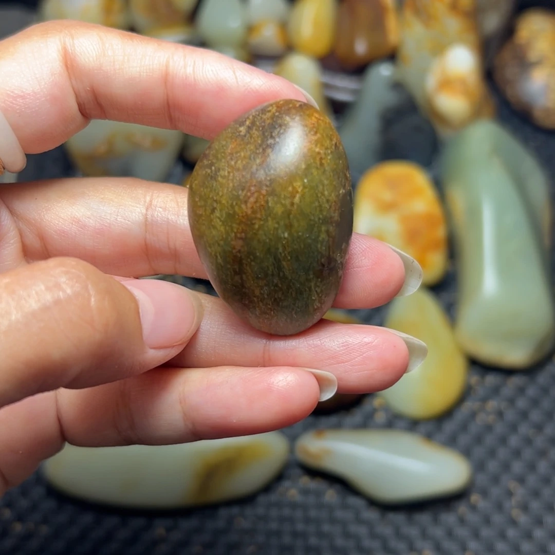 和田玉未镶嵌挂件30