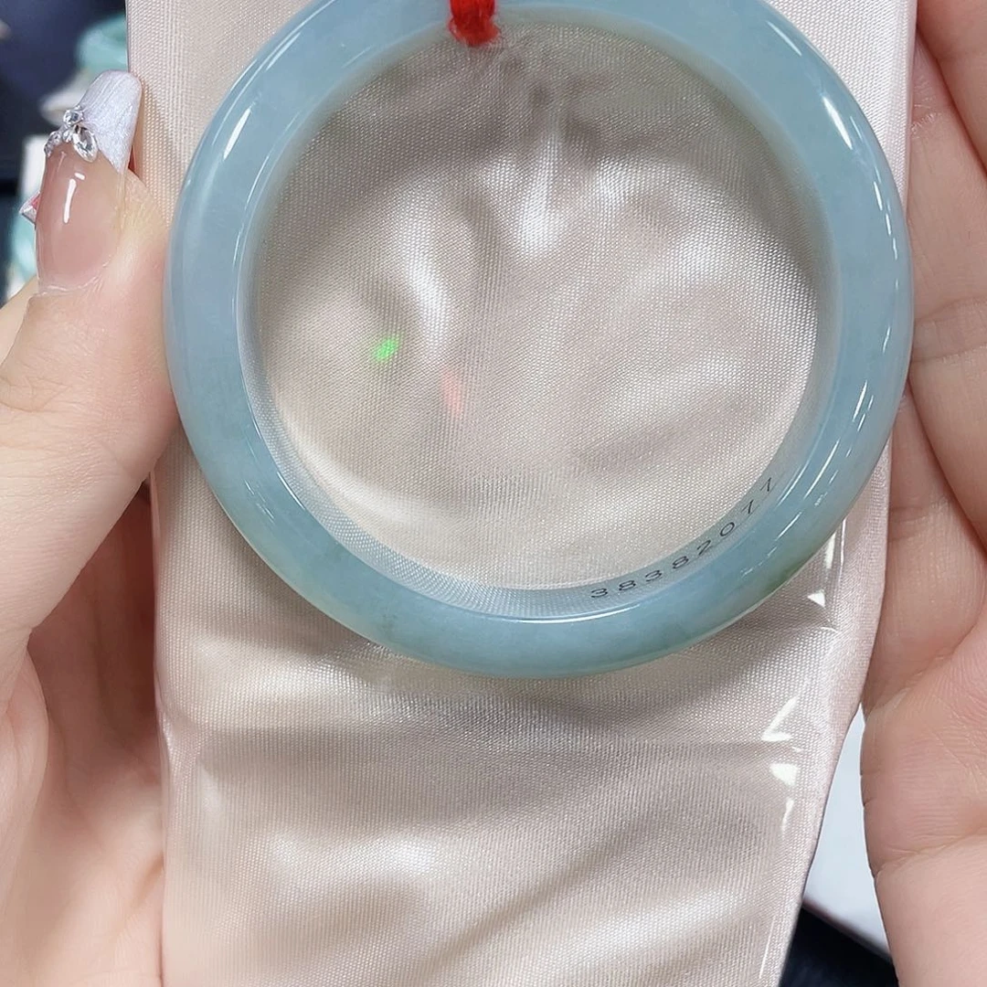 翡翠未镶嵌手镯天然缅甸A货翡翠手镯1号