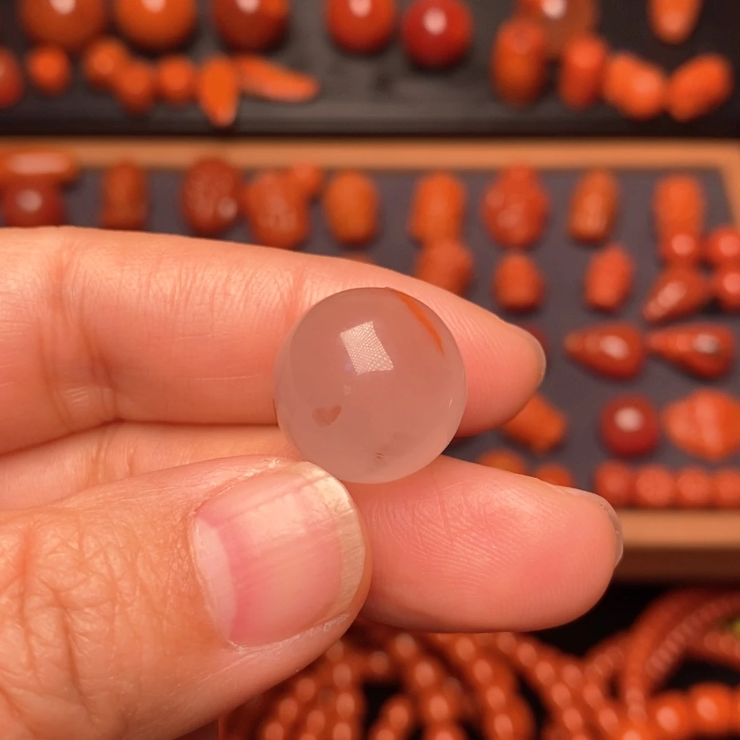 南红玛瑙配饰未镶嵌天*配饰