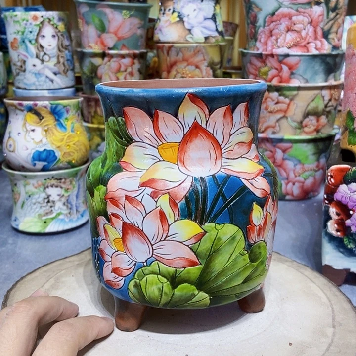 景德镇艺术手绘作品