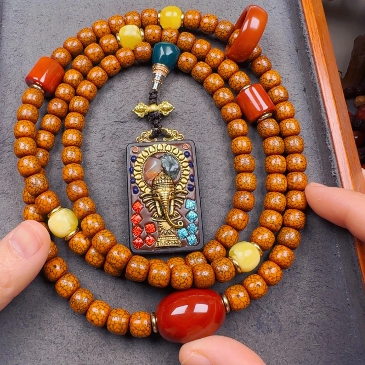 星月菩提吊坠脖挂