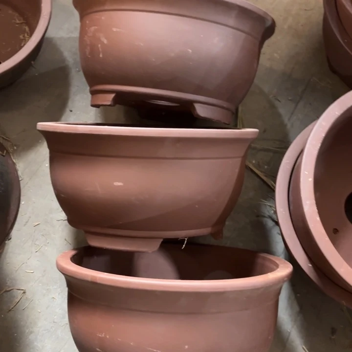 花盆紫砂100-3。        35-18