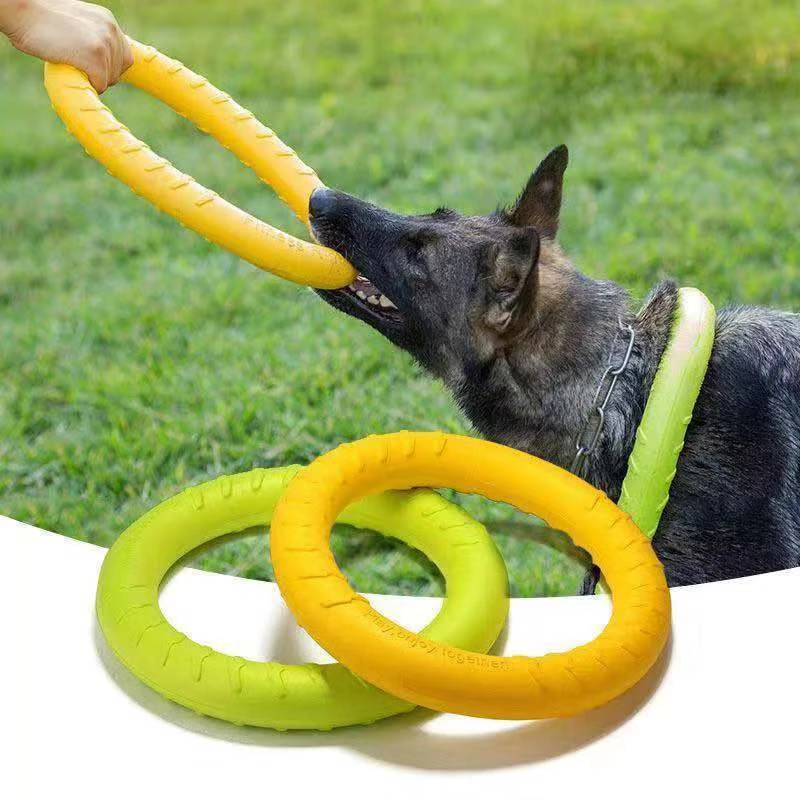 训狗狗狗神器玩具玩具耐咬啃马犬咬靶拉布拉多训狗玩具飞盘耐咬环