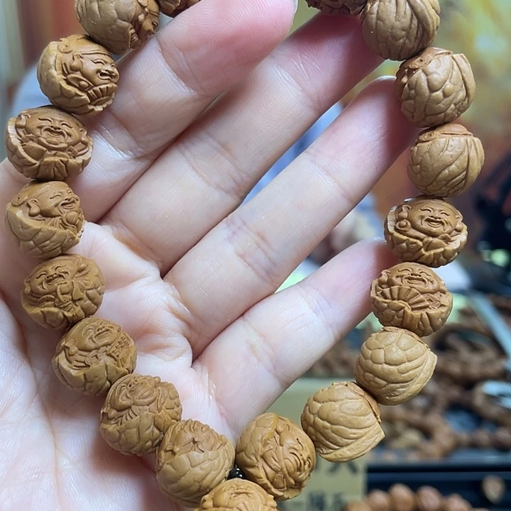 手串/手链橄榄核龙纹桃核