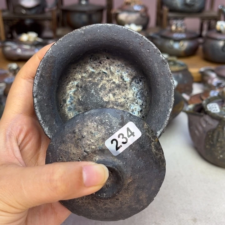 壶裸柴烧陶瓷茶具