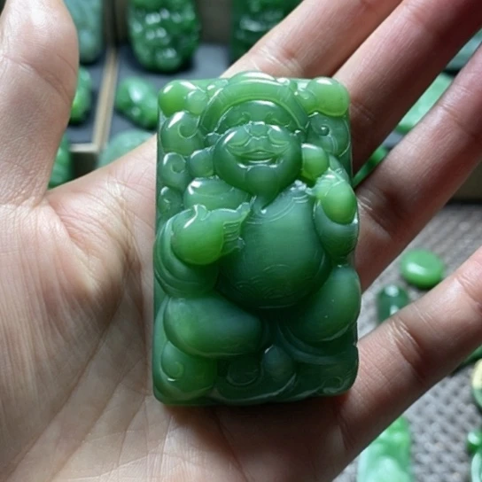 【闪购商品】和田玉挂件未镶嵌A****冰