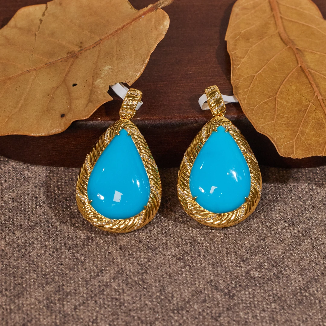 【玉峰珠宝丨安娜严选】美松吊坠18K金【E0427】多样性发一