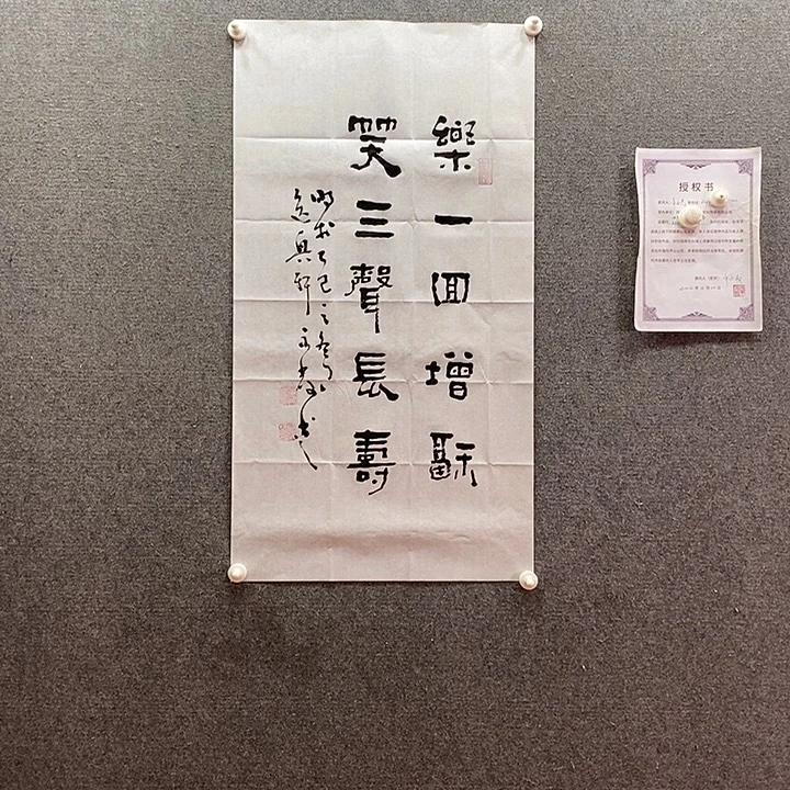 书法书法作品多次参加全国