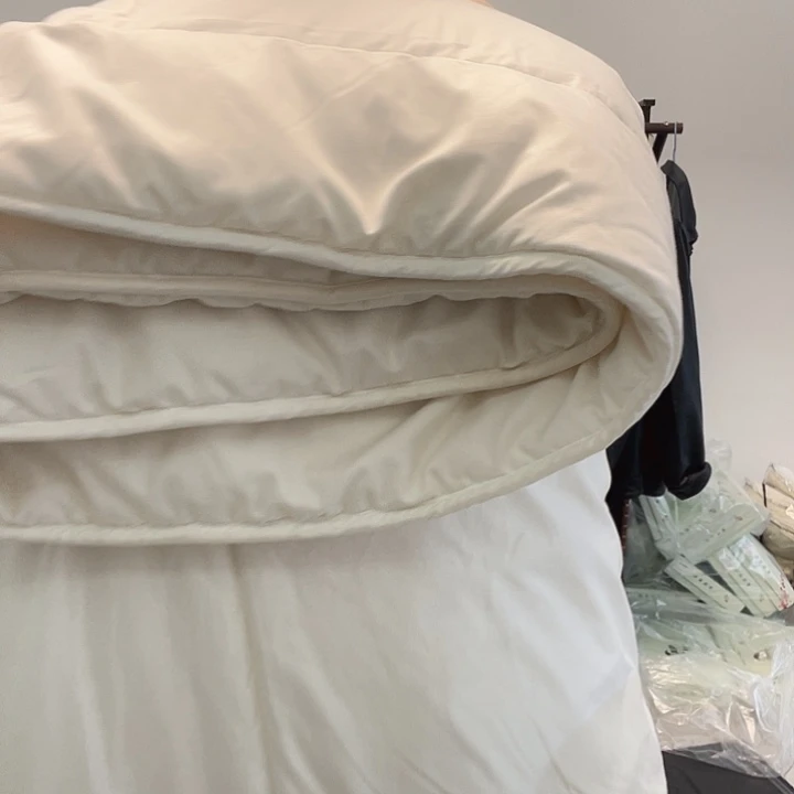 羊毛被保暖舒服得劲