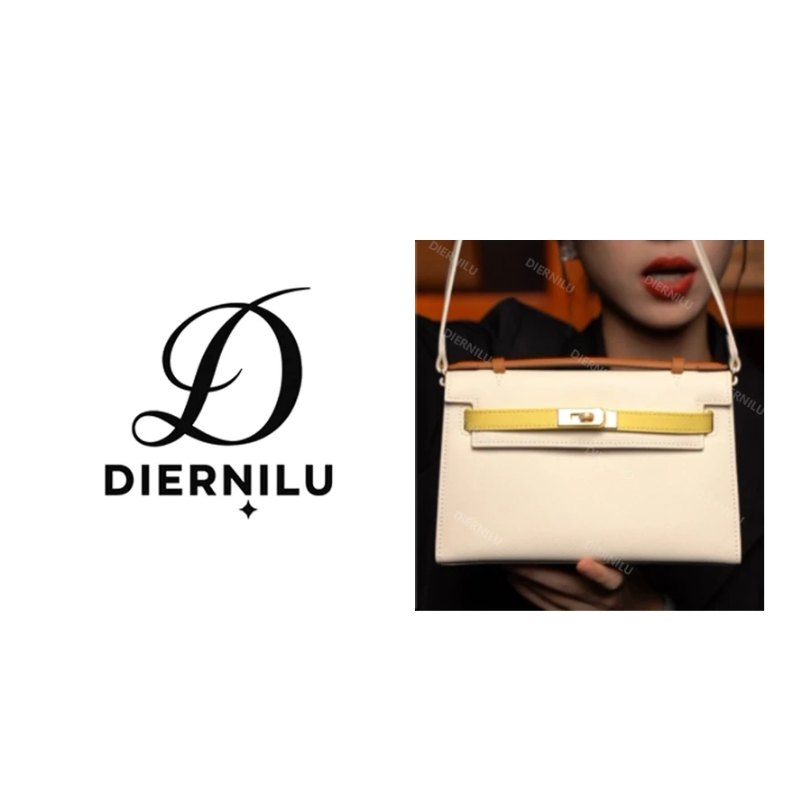 DIERNILU/22cm原创高定真皮包-H1255
