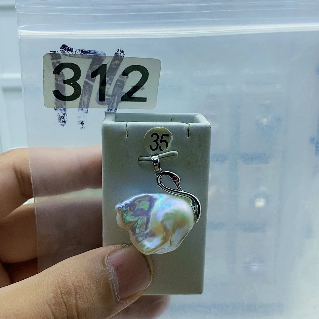 颈饰合金淡水珍珠