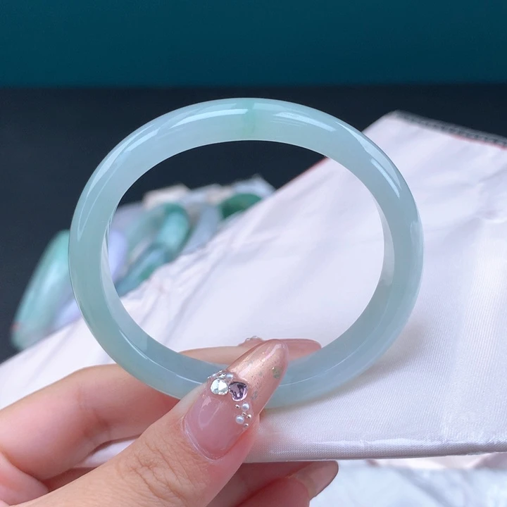 未镶嵌手镯翡翠3***53