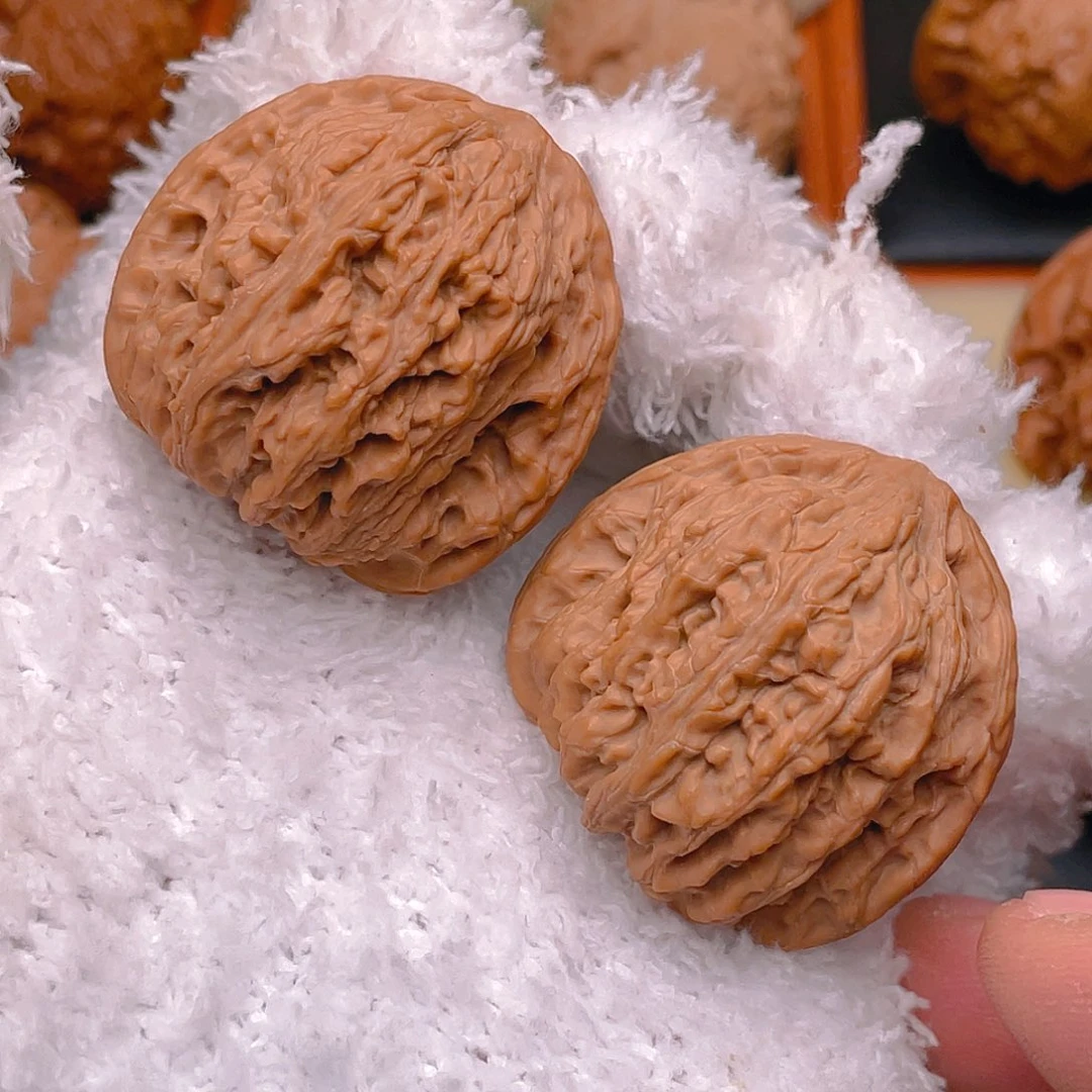 文玩核桃把件38承德密纹