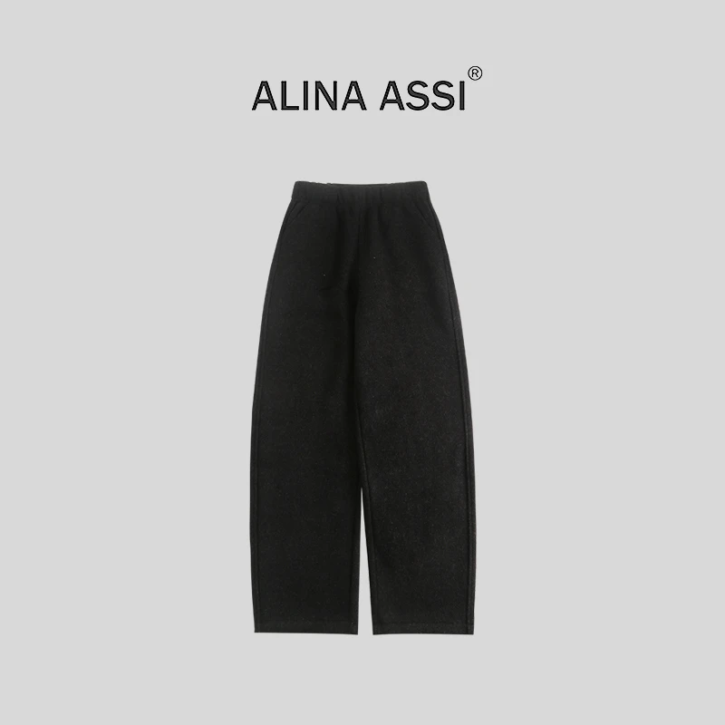 【啊叶】2025新款百搭时尚显瘦休闲卫裤AM2263