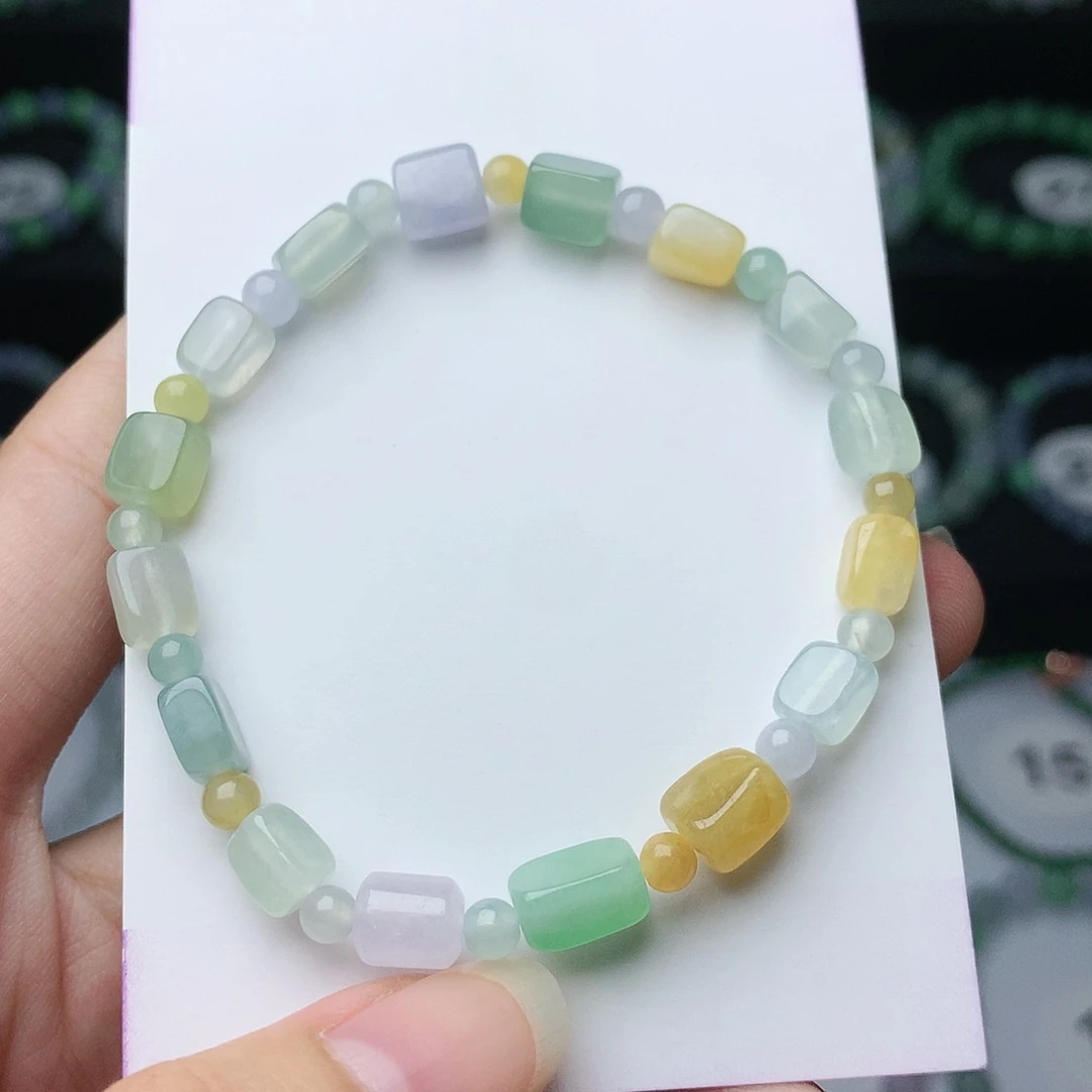 未镶嵌手链翡翠翡翠