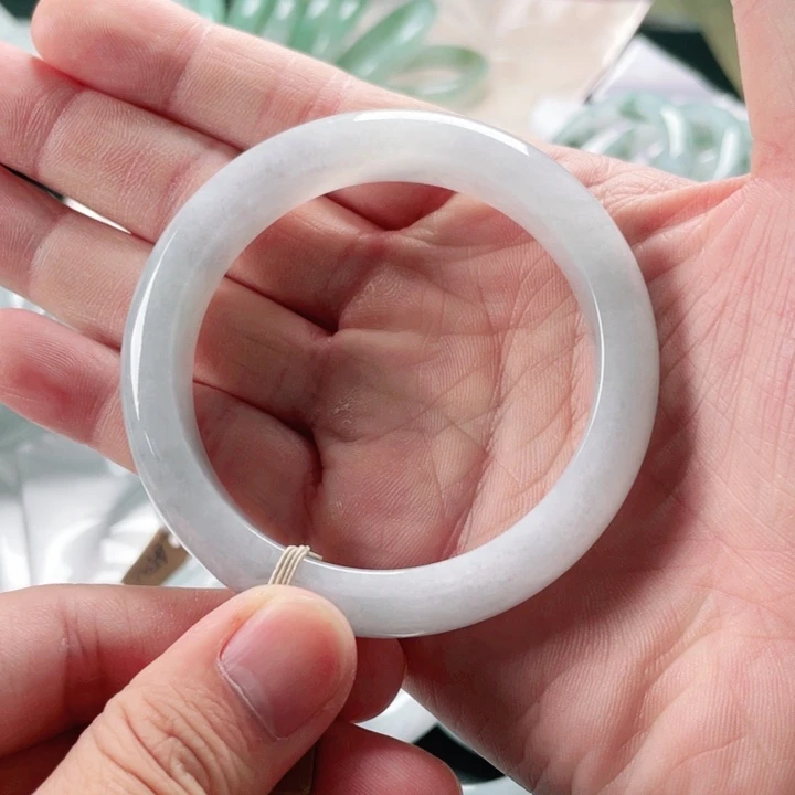 未镶嵌手镯翡翠圈口5758