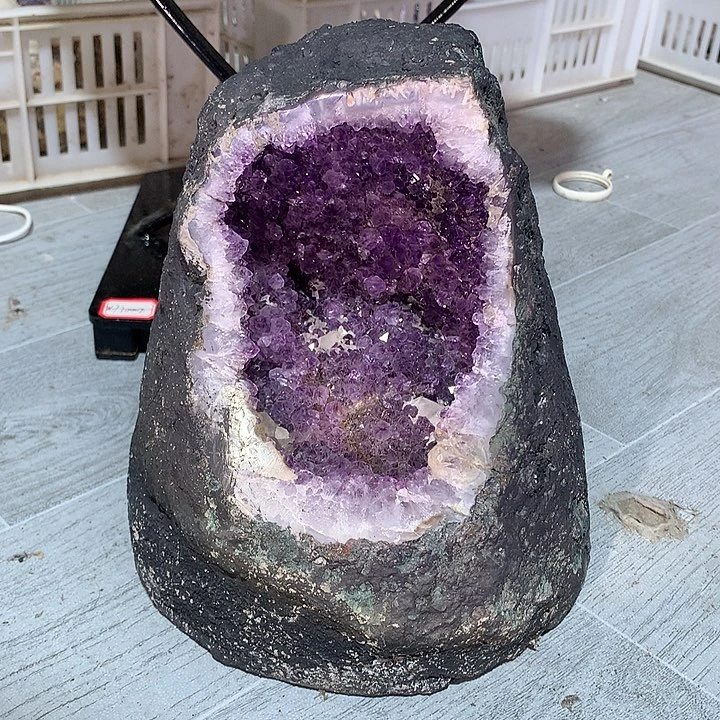 黄晶未镶嵌大型摆件（非配饰）