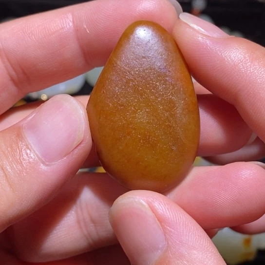 和田玉未镶嵌颈饰風**周