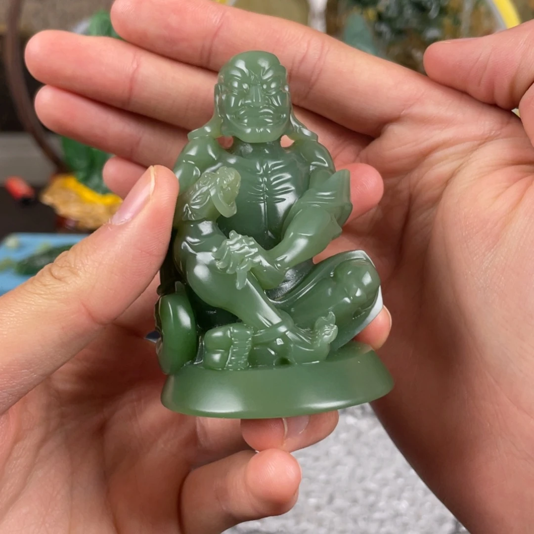 和田玉未镶嵌摆件