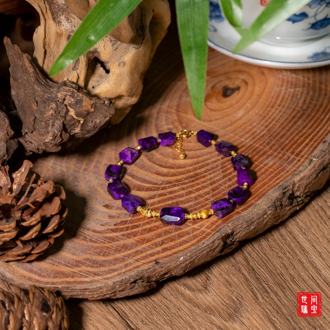 世间臻宝-若夕|18K金舒俱来DIY手链/多样性发/P1787/0/