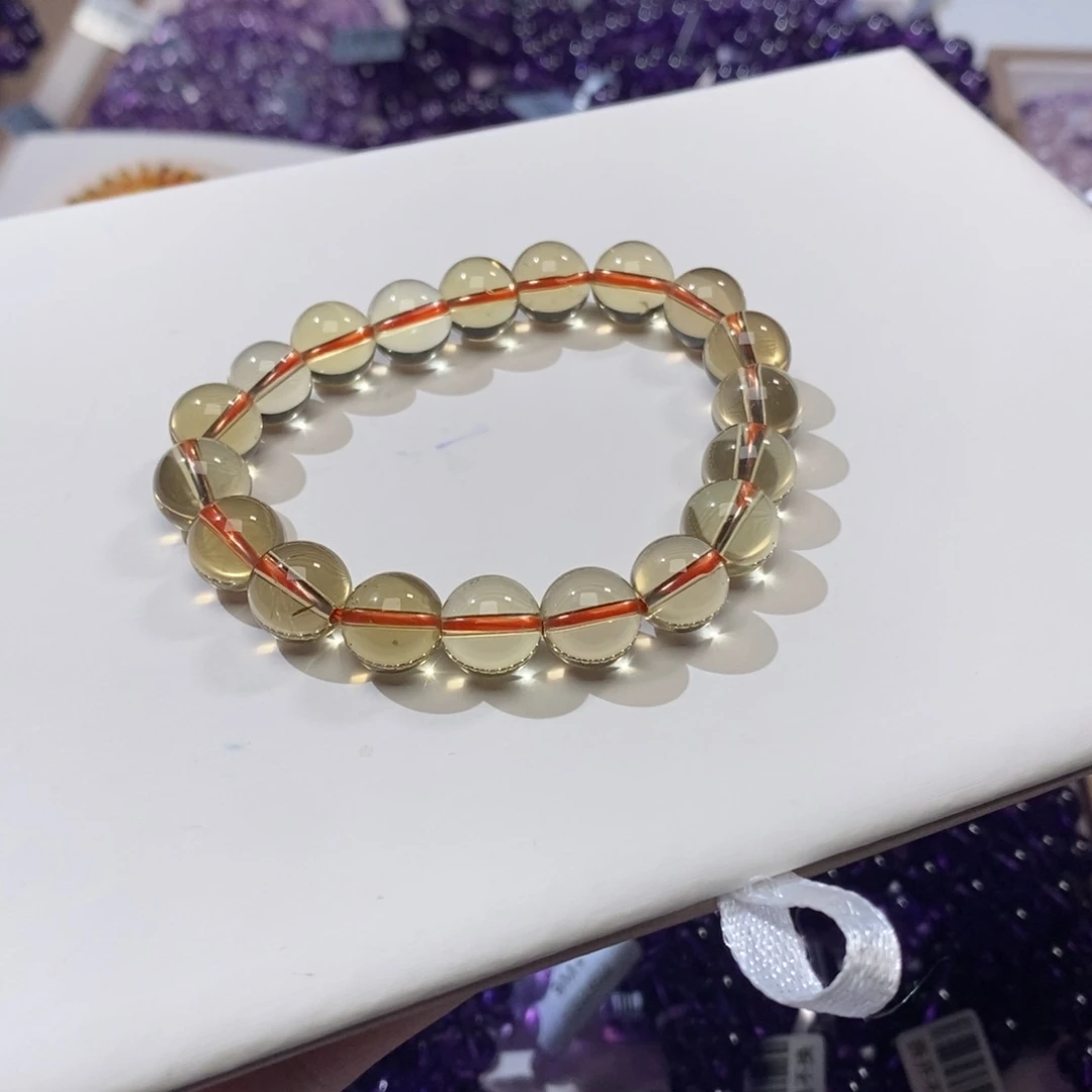 未镶嵌手串水晶10mm黄水晶