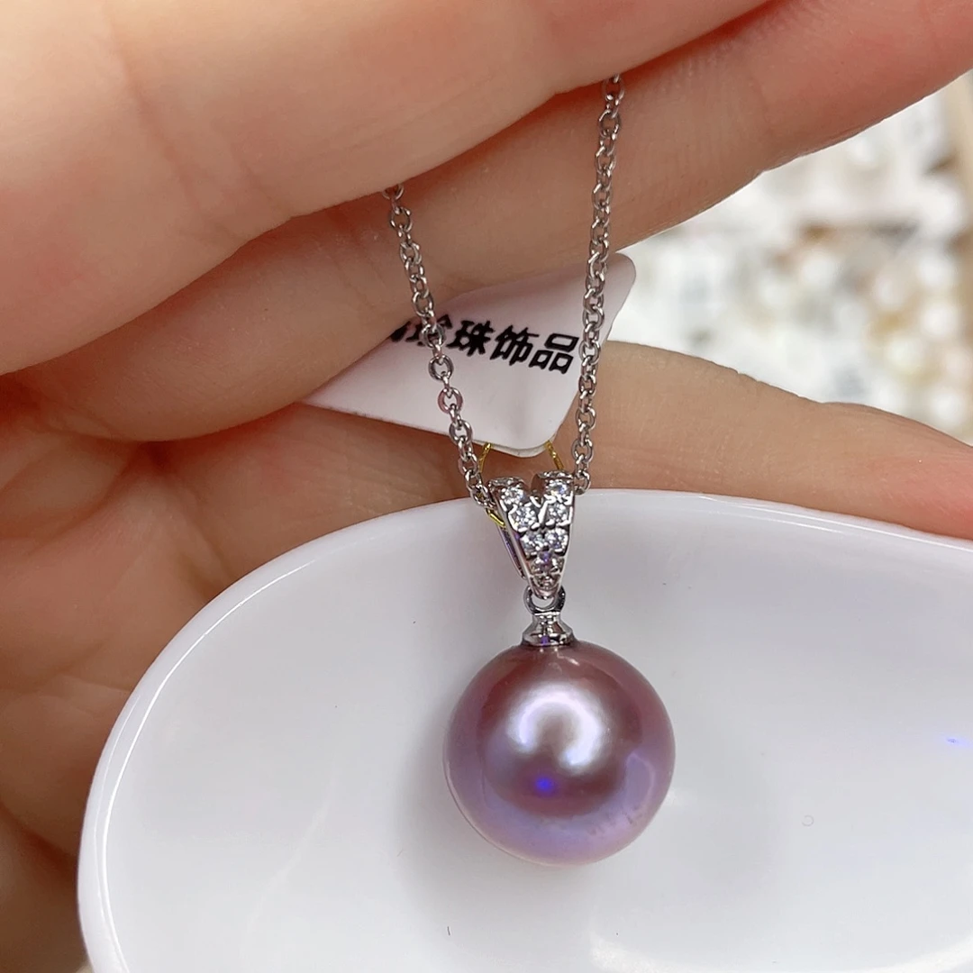 淡水珍珠未镶嵌吊坠(赠链)