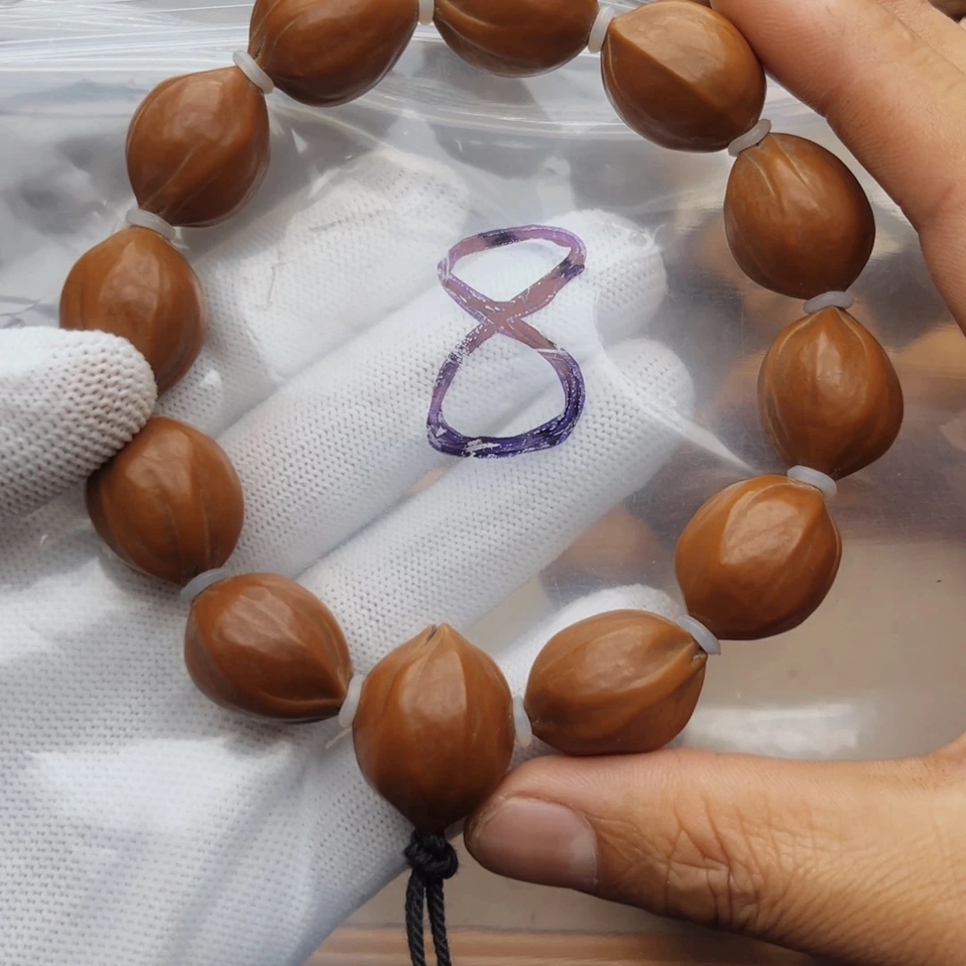 手串/手链橄榄核8号。1.8×2.2