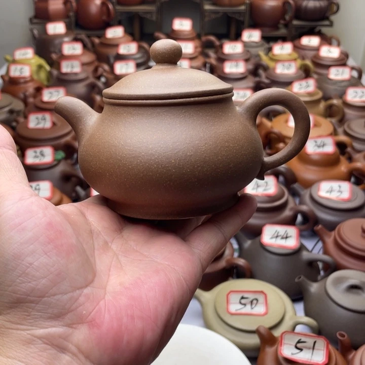 达***风茶壶紫砂宜兴紫砂半手工