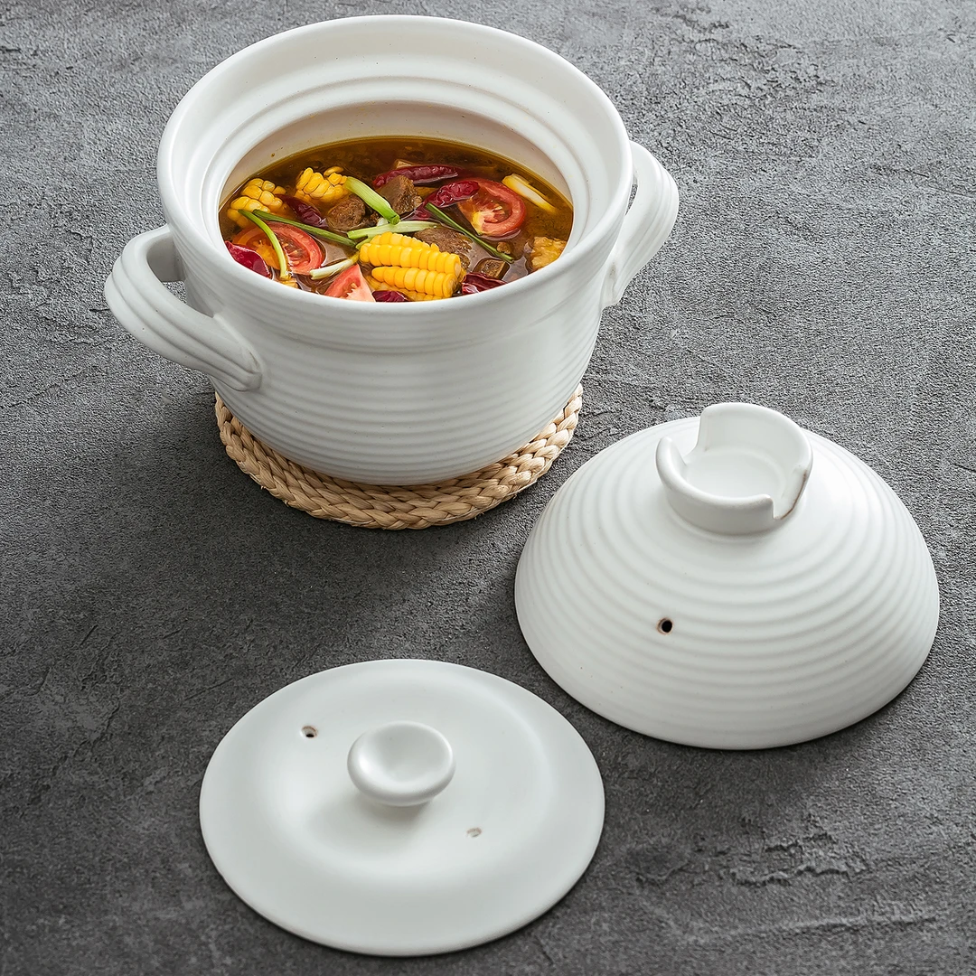 德化砂锅2025年新款家用的耐高温干烧不裂的炖煮陶瓷炖锅煲汤砂锅