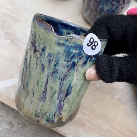 盘熠樹日式手捏餐具茶具