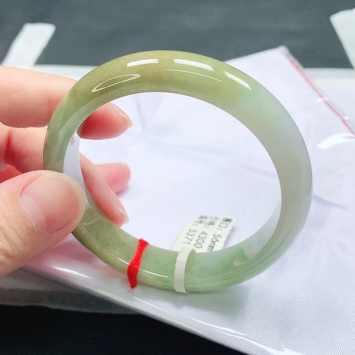 翡翠未镶嵌手镯手镯56