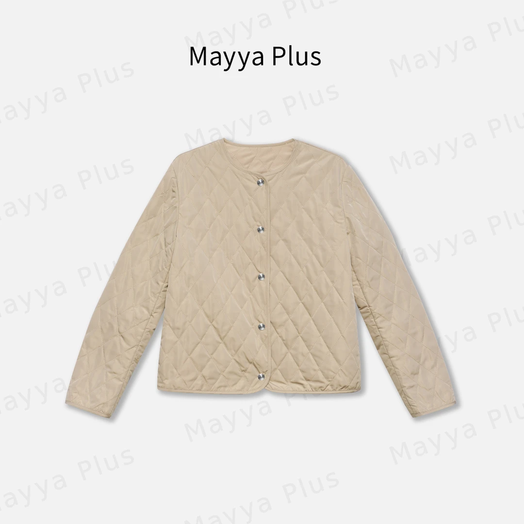 【小棉衣】Mayya Plus麦芽定制轻奢气质显瘦百搭款棉衣32436565