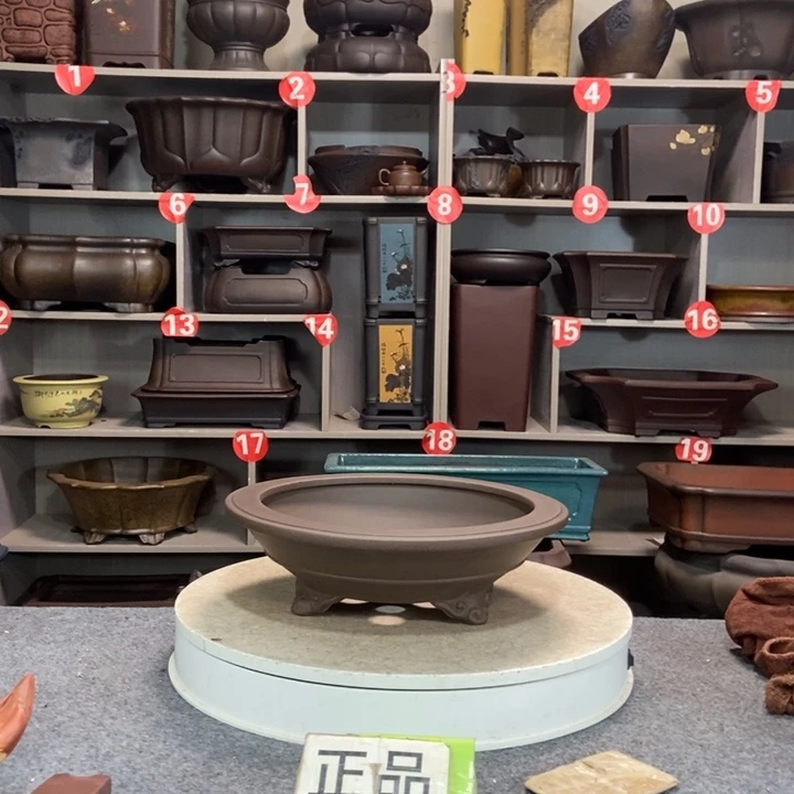 宜兴紫砂花盆正品