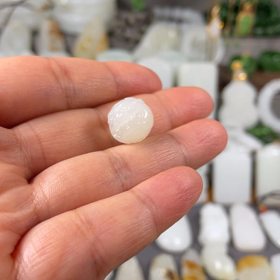 和田玉颈饰未镶嵌A**a