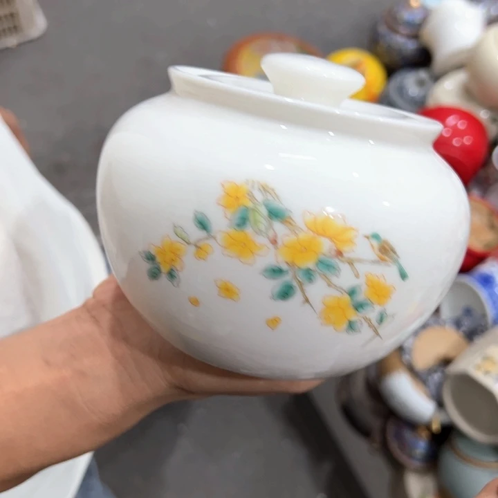 瑕疵福利品陶瓷茶叶罐