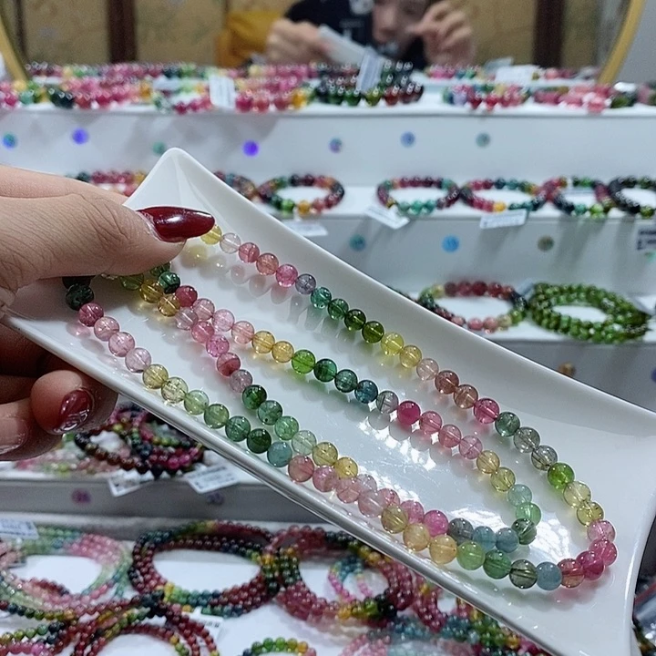 碧玺手链未镶嵌手链