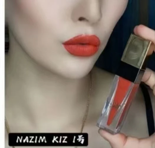 NAZIMKIZ/奈紫密持久保湿中样丝绒滋润唇釉