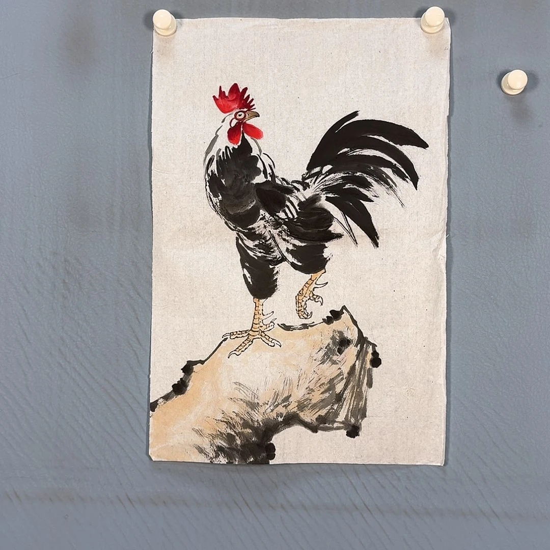 国画887 牡丹一如你们