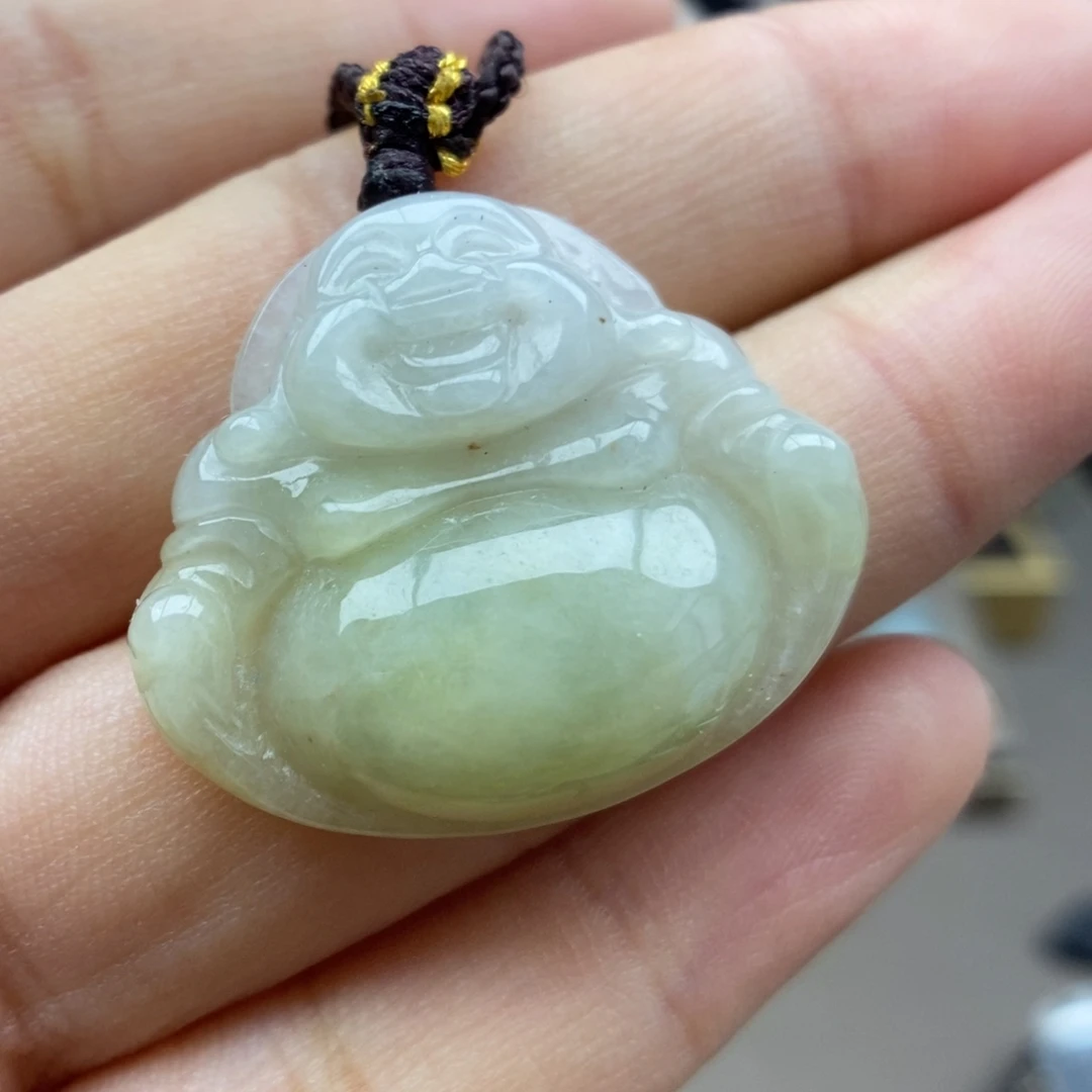 翡翠未镶嵌颈饰吊坠