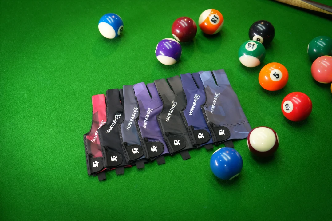 三指五指透气防滑手套中式台球