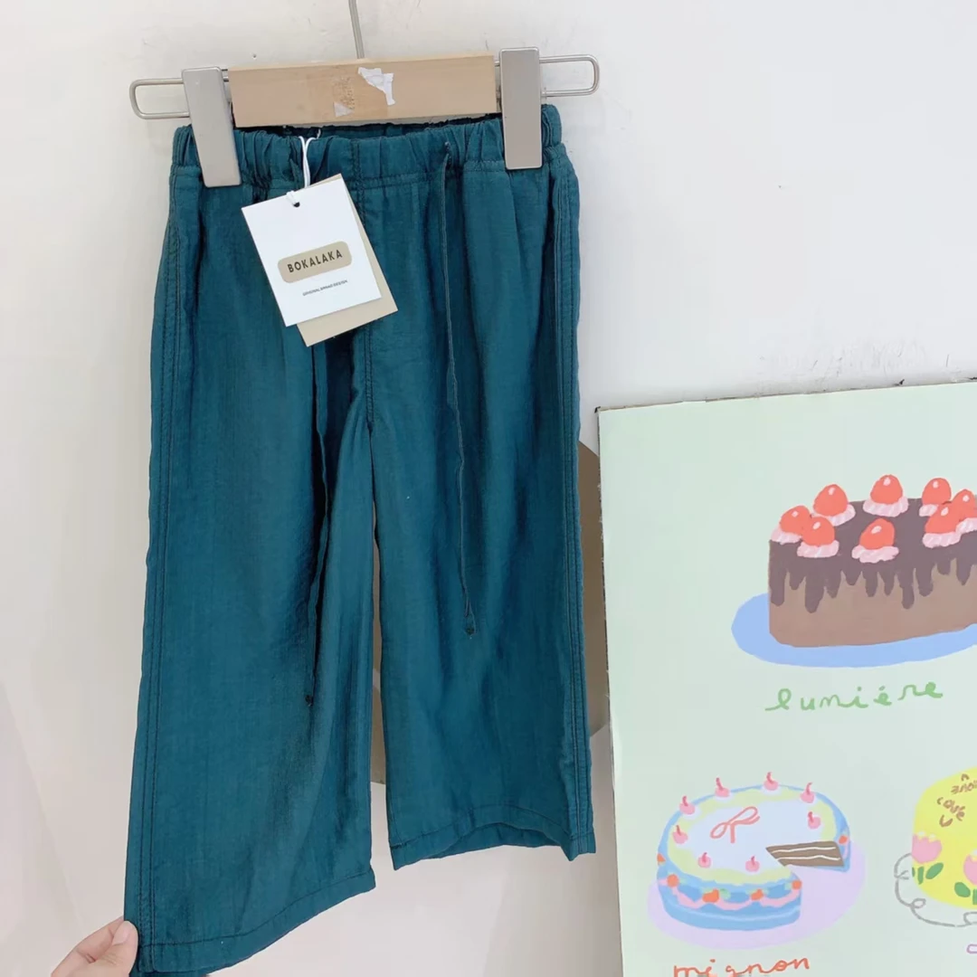 【线下品牌童装】女童夏季韩版棉质休闲裤 251772