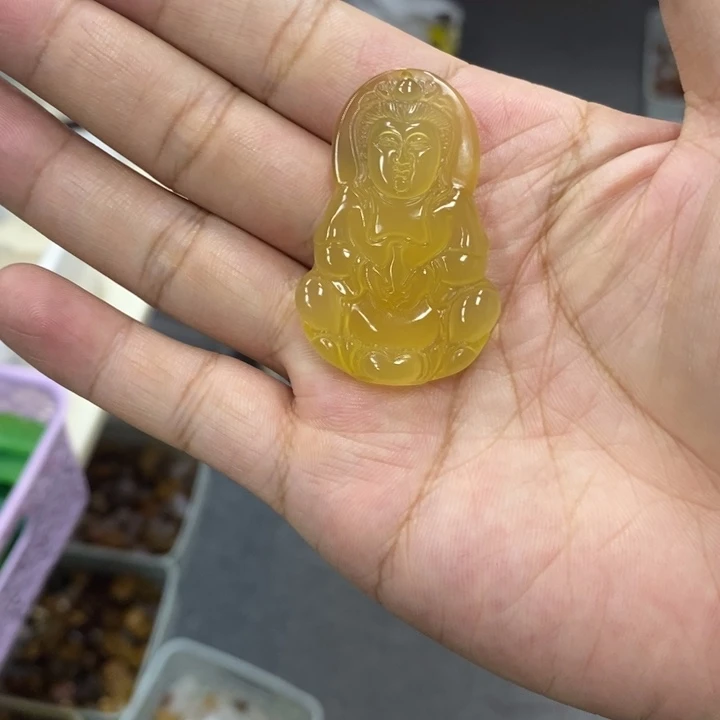 玛瑙/玉髓未镶嵌吊坠(不含链)