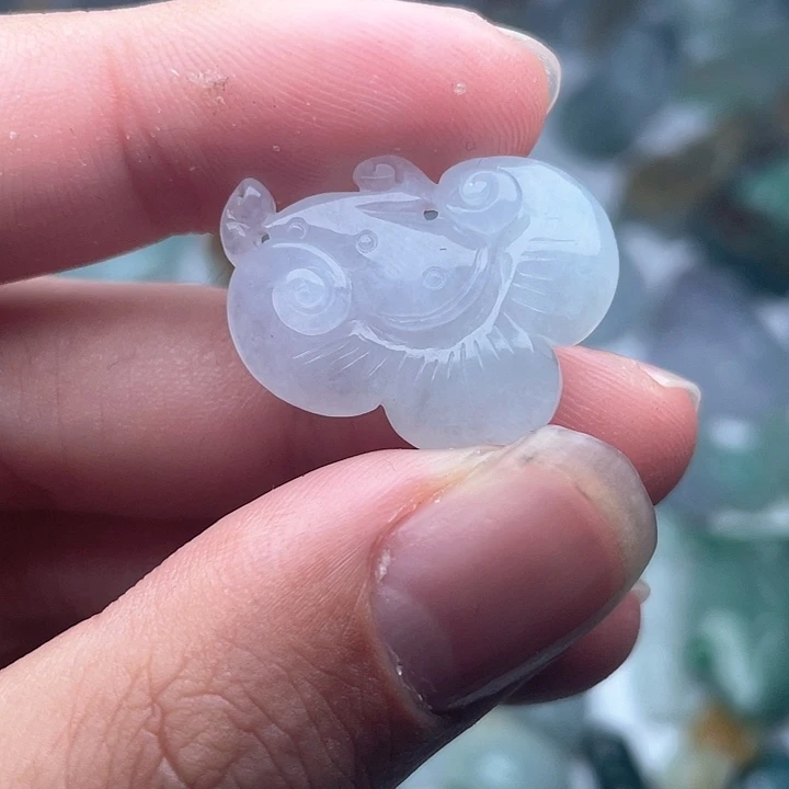 颈饰未镶嵌翡翠翡翠
