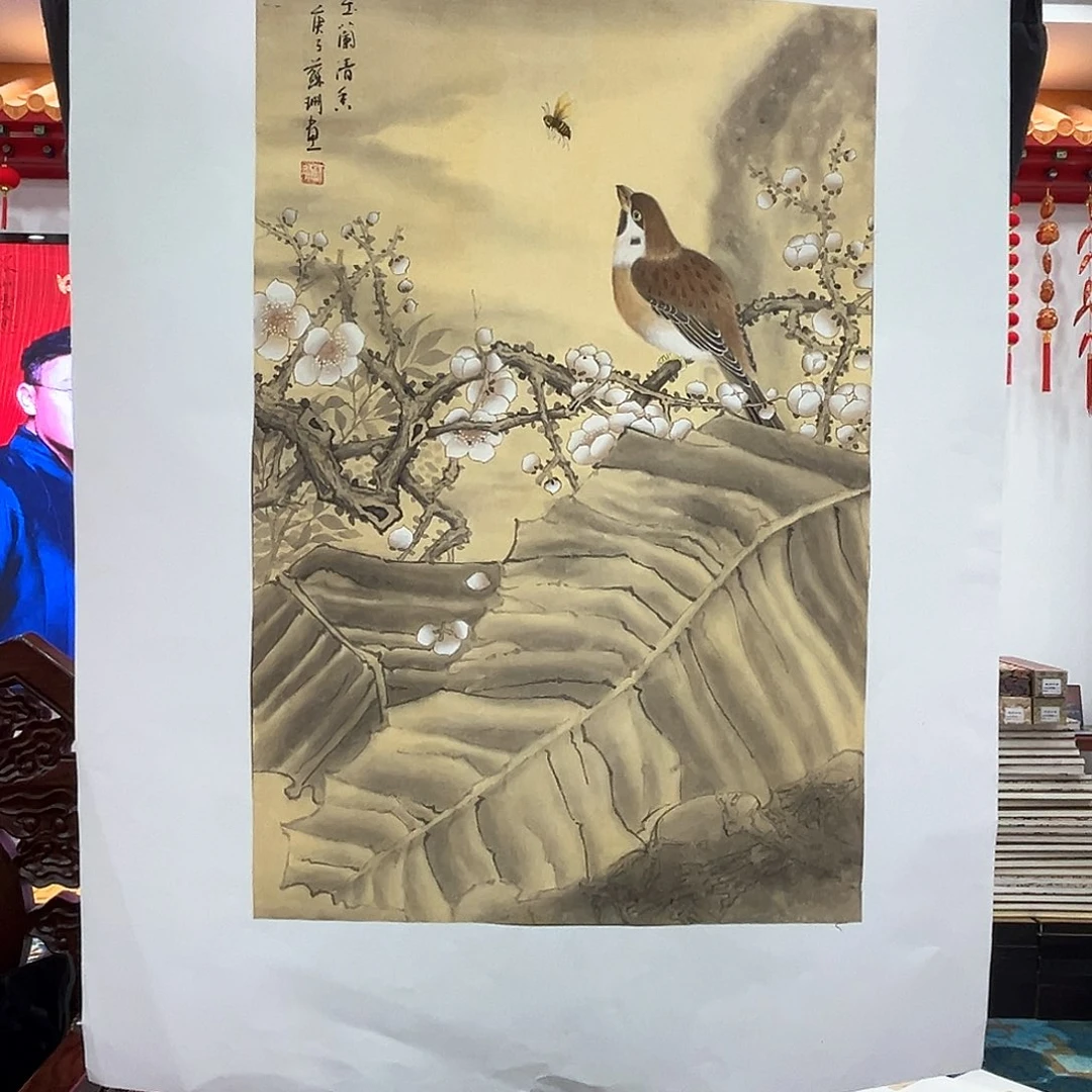 国画画家苏珊老师精品原作