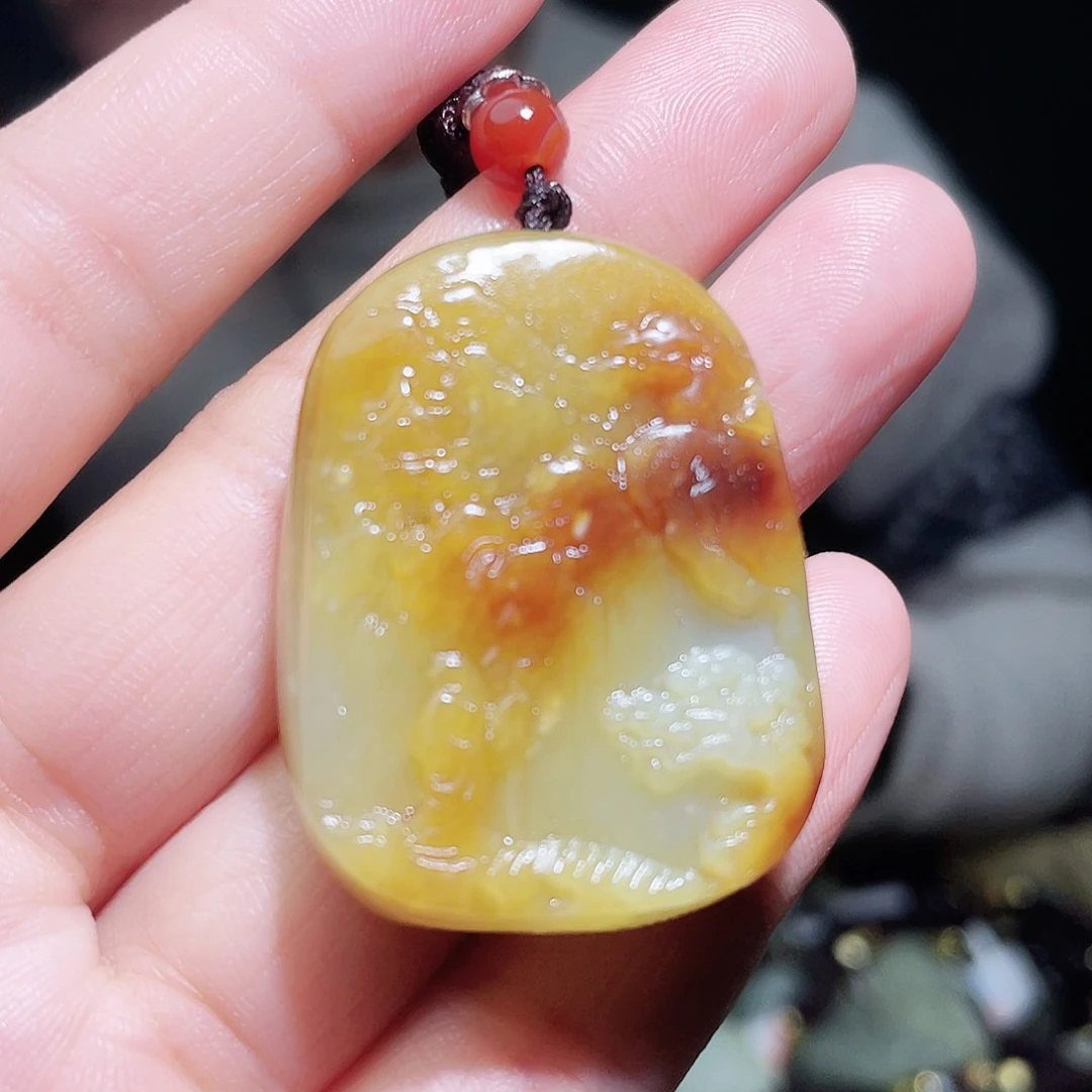 和田玉颈饰未镶嵌